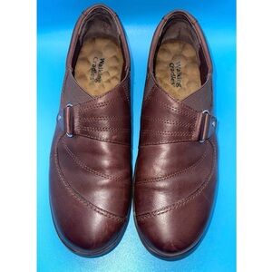 Walking Cradles Brown Leather Shoes